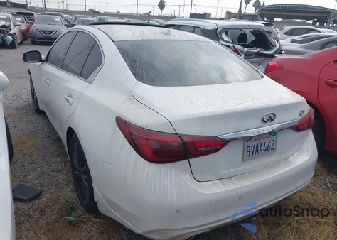 2021 Infiniti Q50 Luxe из США, поврежденный, VIN JN1EV7BP4MM701104